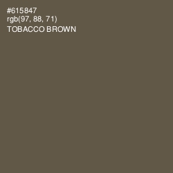 #615847 - Tobacco Brown Color Image